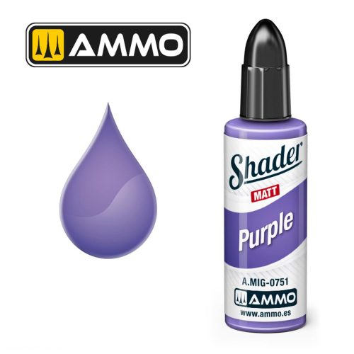 AMMO by MIG Jimenez - MATT SHADER Purple