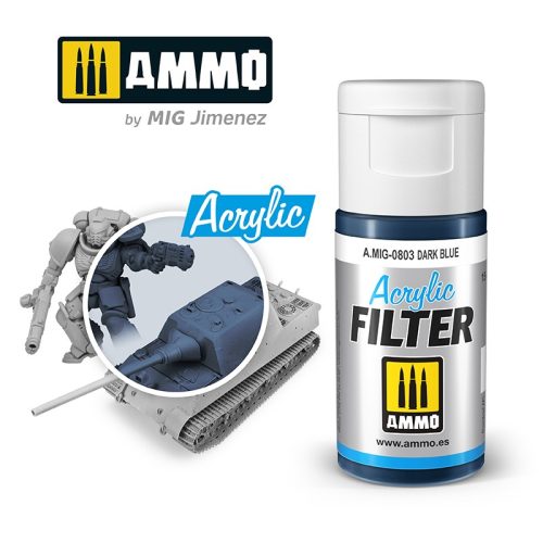 AMMO - Acrylic Filter Dark Blue