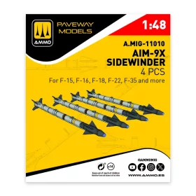 AMMO by MIG Jimenez - AIM-9X Sidewinder (4 pcs)