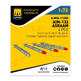 AMMO by MIG Jimenez - AIM-132 ASRAAM (4 pcs)