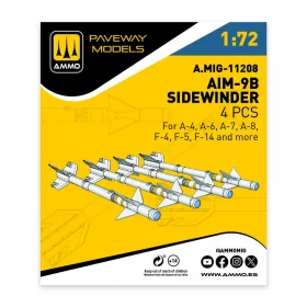 AMMO by MIG Jimenez - AIM-9B Sidewinder (4 pcs)