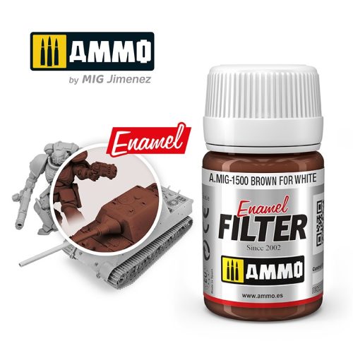 AMMO - Filter Brown For White