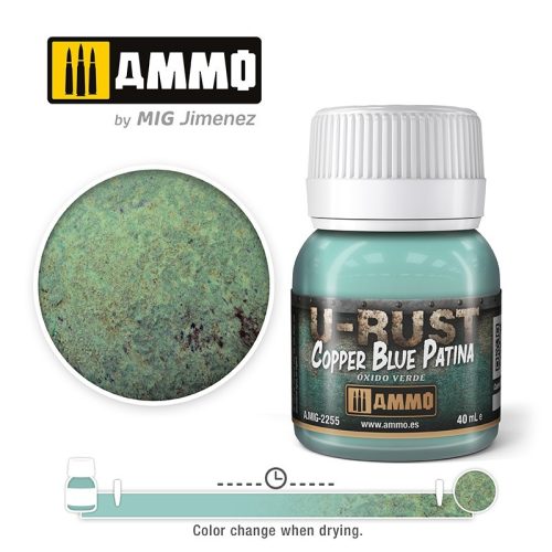 AMMO - U-Rust Copper Blue Patina (40Ml)
