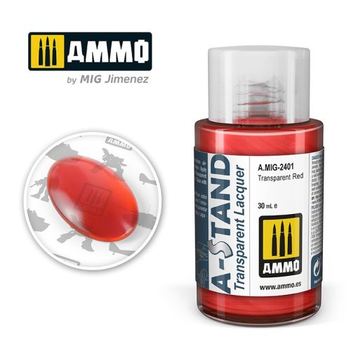 AMMO - A-STAND Transparent Red