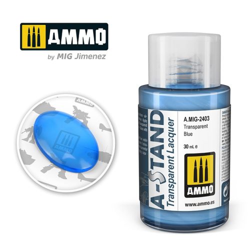 AMMO - A-STAND Transparent Blue