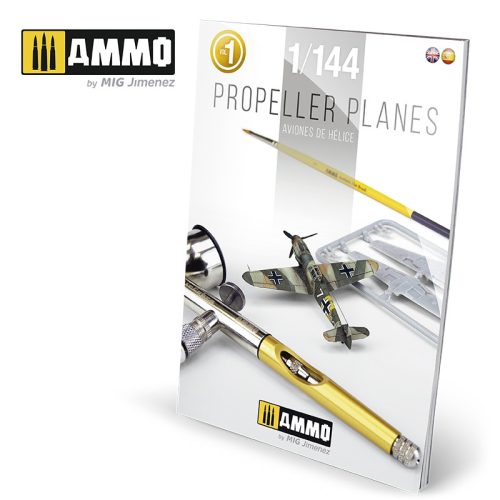 AMMO by MIG Jimenez - Propeller Planes 1/144 Vol. 1 ENGLISH, SPANISH 