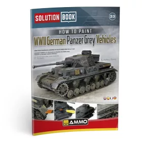   AMMO by MIG Jimenez - WWII German Panzer Grey SOLUTION BOOK MINI 33