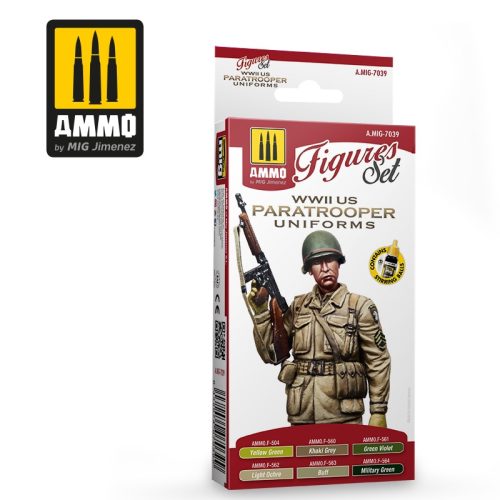 AMMO - Wwii Us Paratroopers Figures Set