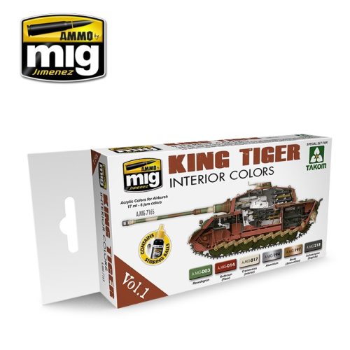 AMMO - King Tiger Interior Colors (Special Takom Edition) Vol. 1