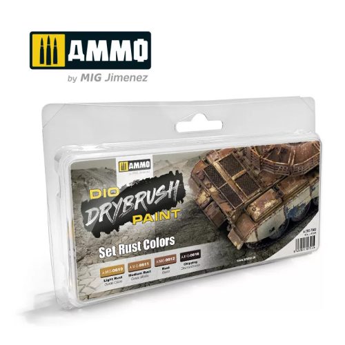 Ammo - Drybrush Set Rust Colors