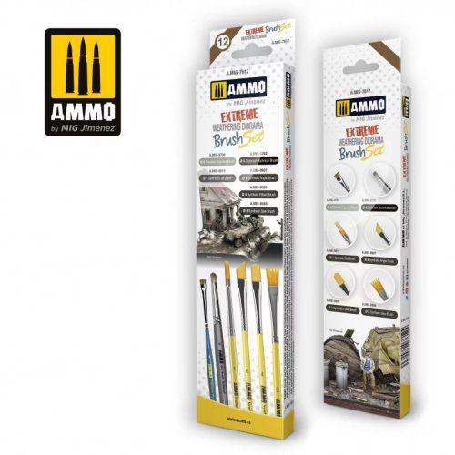 Ammo - Extreme Weathering Diorama Brush Set