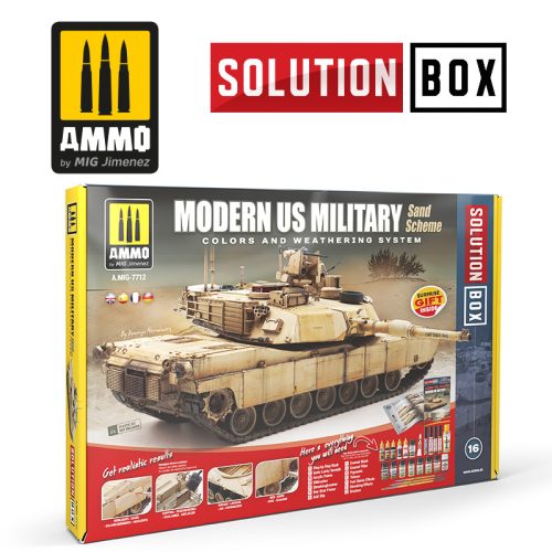 AMMO - Solution Box #16 – Modern Us Military Sand Scheme