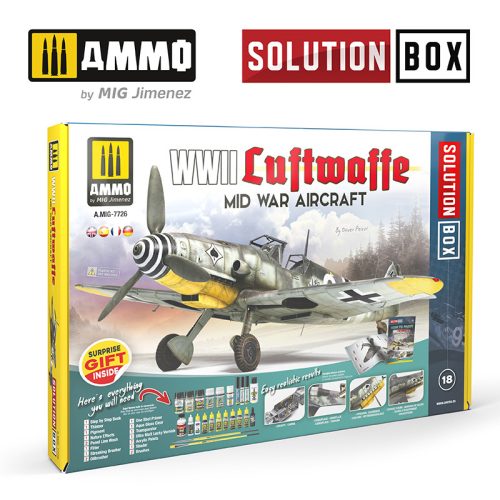 AMMO - Solution Box #18 – Wwii Luftwaffe Mid War Aircraft
