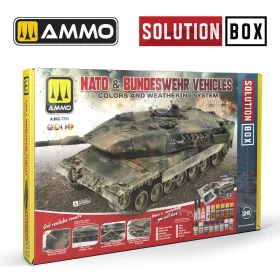   AMMO by MIG Jimenez - SOLUTION BOX 26 - NATO & BUNDESWEHR Vehicles