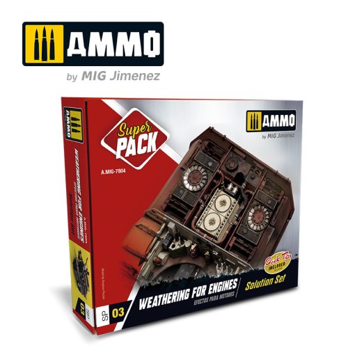 AMMO - Super Pack. Weathering For Engines
