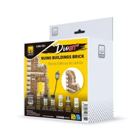AMMO by MIG Jimenez - DIO SET - Ruins Buildings Brick