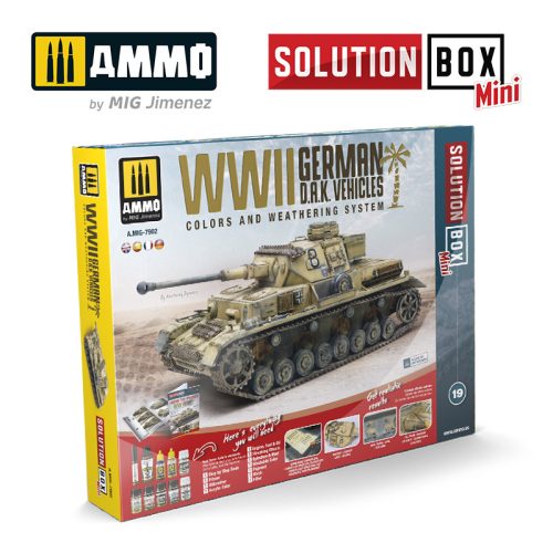 AMMO - Solution Box Mini #19 – Wwii German D.A.K. Vehicles