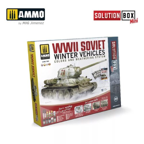 Ammo - Solution Box  Mini #20 – Wwii Soviet Winter Vehicles