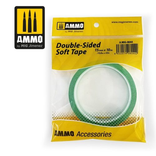 AMMO - Double-Sided Soft Tape (15Mm X 10M)