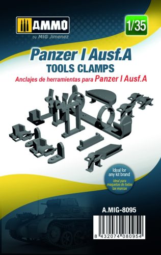 AMMO by MIG Jimenez - 1/35 Panzer I Ausf.A Tools Clamps