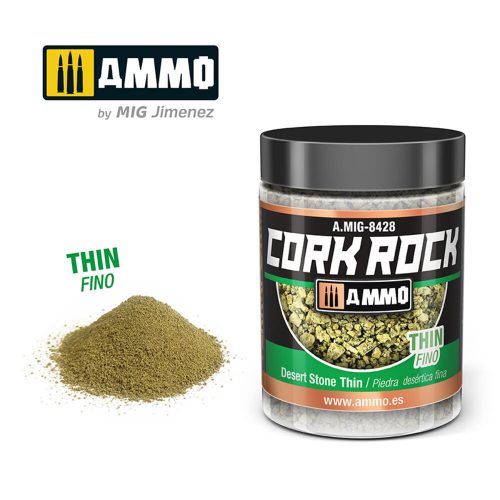 AMMO - CREATE CORK Desert Stone Thin (Jar 100mL)