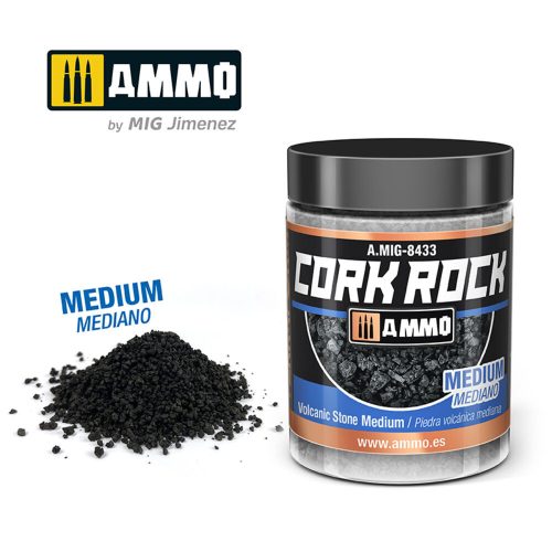 AMMO - CREATE CORK Volcanic Rock Medium (Jar 100mL)