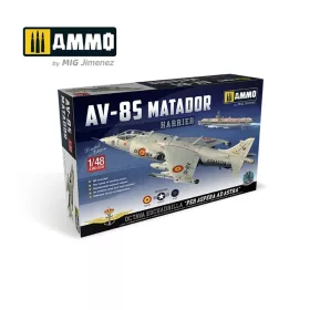   AMMO by MIG Jimenez - 1/48 Harrier AV-8S Matador - Spanish American British versions