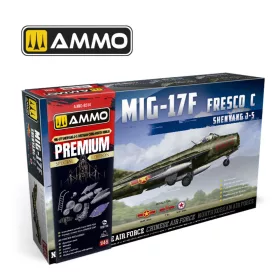   AMMO by MIG Jimenez - 1/48 MiG-17F Shenyang J-5 Vietnam-China-North Korea Premium Edition repülő makett