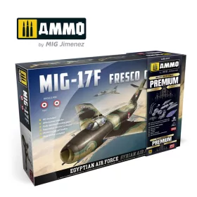   AMMO by MIG Jimenez - 1/48 MIG-17F Egypt - Syria Premium Edition