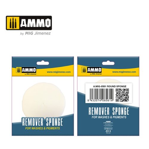 AMMO - Round Sponge – 1 Pc.