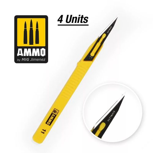 Ammo - Mini Blade Straight – 4 Pcs.