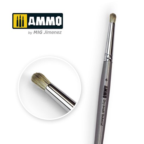 AMMO - 6 Drybrush Technical Brush