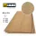 AMMO - CREATE CORK Fine Grain Mix (1mm 2mm and 3mm) - 1 pc. each size