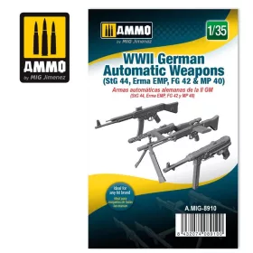 AMMO by MIG Jimenez - WWII German Automatic Weapons