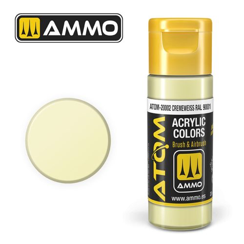 AMMO - ATOM COLOR Cremeweiss RAL 9001