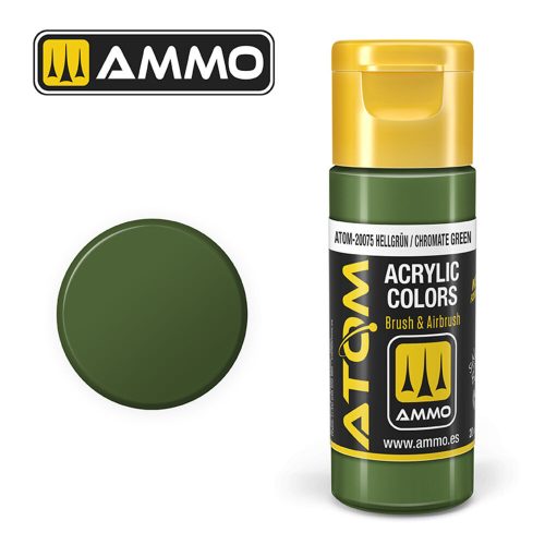 AMMO - ATOM COLOR Hellgrün / Chromate Green