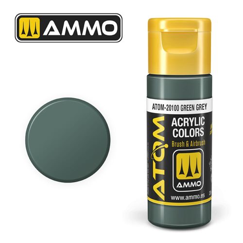 AMMO - ATOM COLOR Green Grey