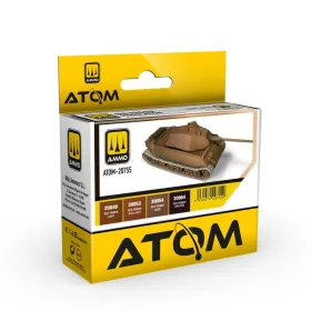 AMMO by MIG Jimenez - ATOM Red Primer Modulation Set