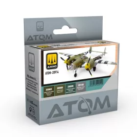 AMMO by MIG Jimenez - ATOM USAAF WWII Colors Set