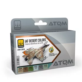 AMMO by MIG Jimenez - ATOM IAF Desert Colors Set