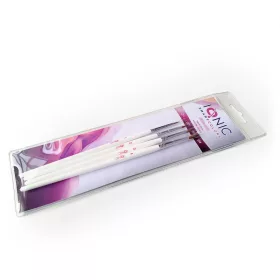   AMMO by MIG Jimenez - IONIC Smart Brushes Set - Ionic Premium Kolinsky brush nº1 nº2 nº3 and nº4