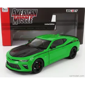   Autoworld - Chevrolet Camaro Ss 1Le Nickey Coupe 2017 Green Black