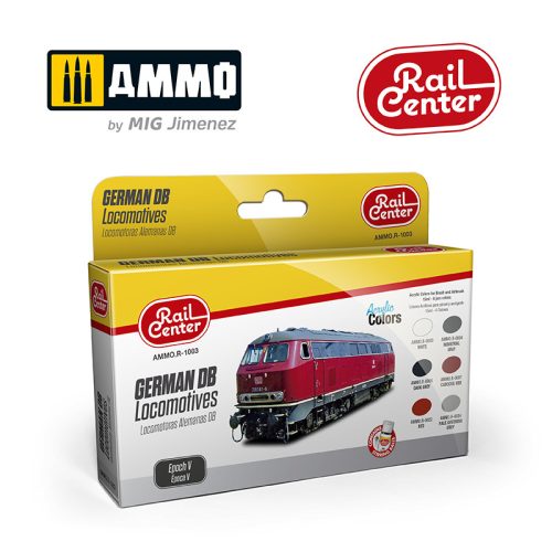 AMMO - Ammo Rail Center - German Db Locomotives Epoch V