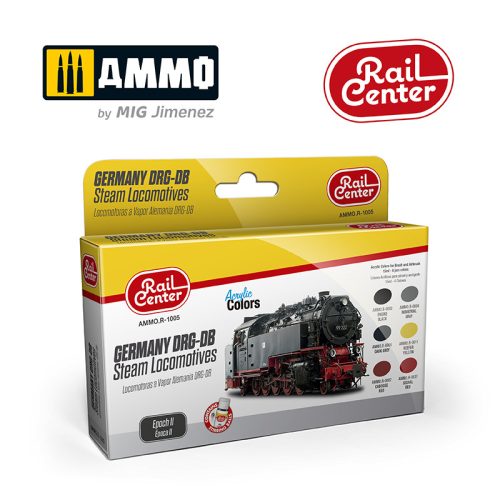 AMMO - Ammo Rail Center - Germany Drg-Db Steam Locomotives Epoch Ii
