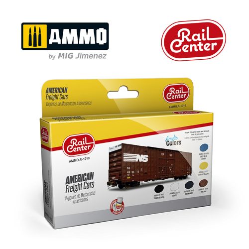 AMMO - Ammo Rail Center - American Freight Cars