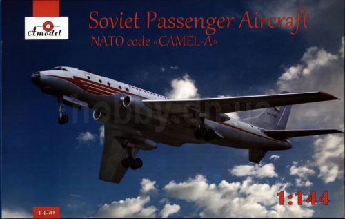 Amodel - Tupolev Tu-104 airliner,Czechoslovakian