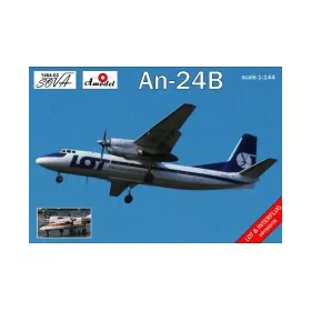 Amodel - Antonov An-24B Polish/DDR airlines