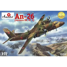   Amodel - Antonov An-26 RR RT Z version  military repülő makett