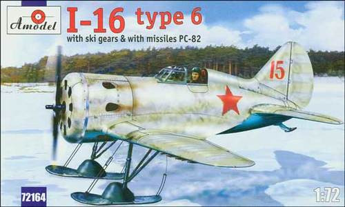 Amodel - Polikarpov I-16 type 6 Soviet fighter