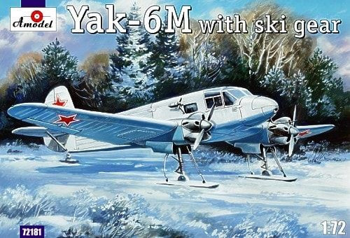 Amodel - Yakovlev Yak-6M with ski gear